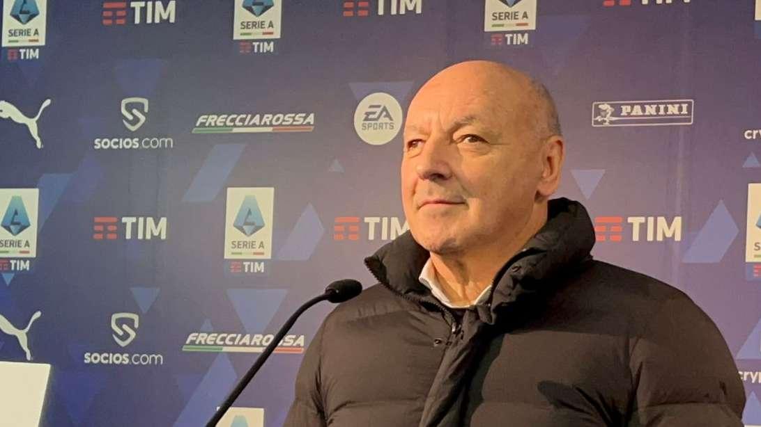 VIDEO - Marotta: "L'Inter come la lepre: dobbiamo schivare le fucilate. Le polemiche fanno parte del gioco"
