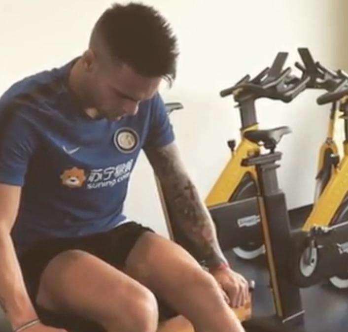 Lautaro corre verso il recupero: "Lavoro per tornare presto"