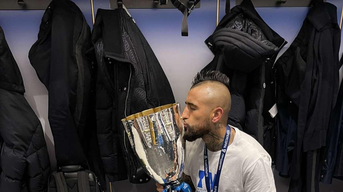 Vidal esulta: "Un altro titolo in vetrina. Grazie a compagni e società"
