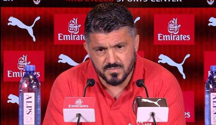 Gattuso: "Il derby brucia, è stata una mazzata. Primo tempo imbarazzante, potevamo chiuderlo sotto 3-0"