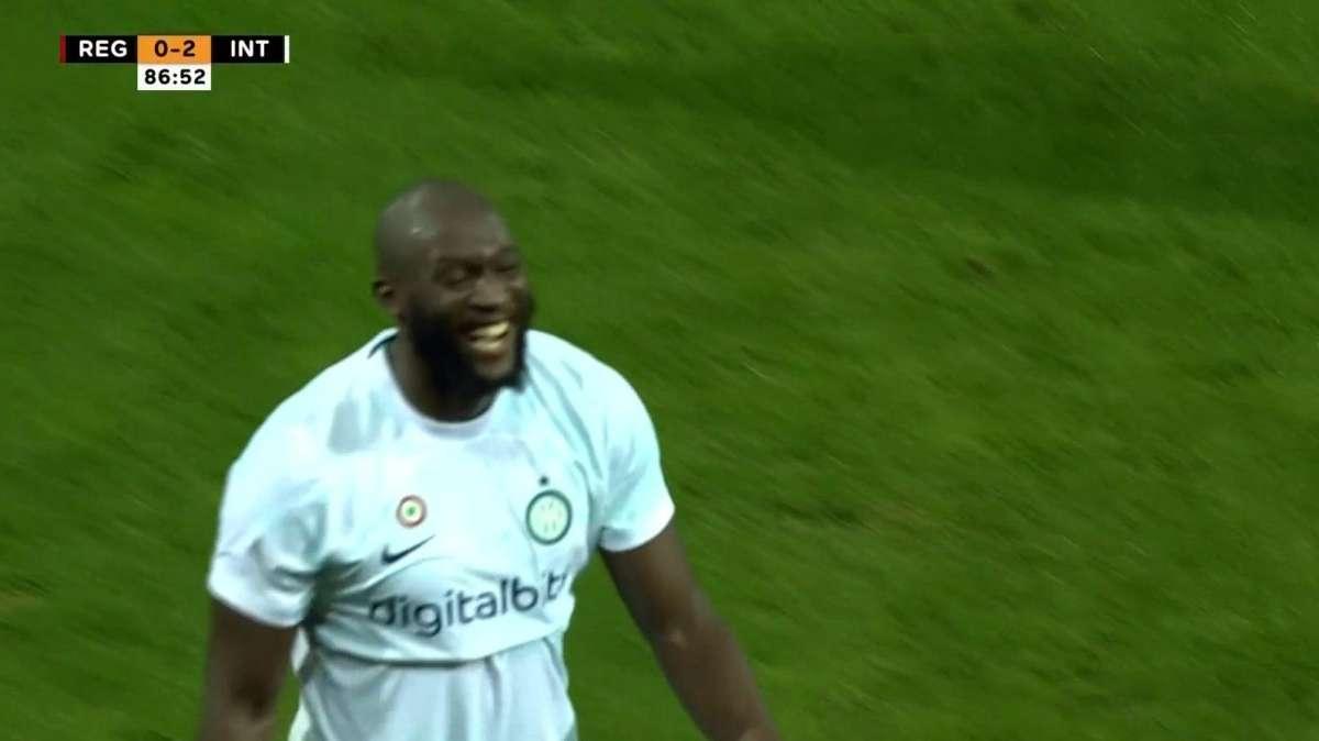 Reggina-Inter, Lukaku segna e lascia il campo: 86 minuti per ritrovare gol e sorriso