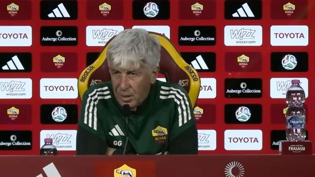 Derby di Roma, Gasperini ironico: "Sarri ci sarà? Ma aveva detto di no"