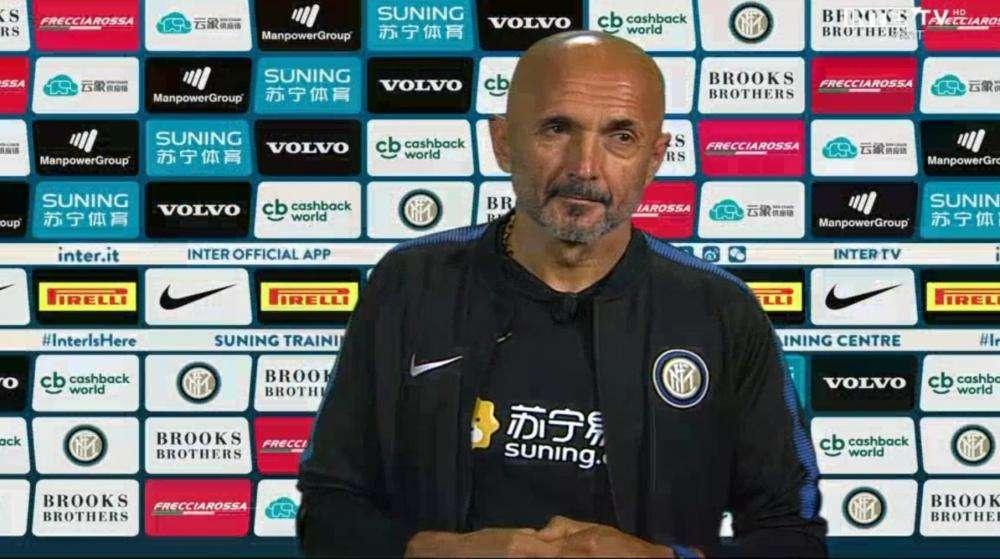 Spalletti a InterTV: "Stiamo bene ma sarà una partita difficile"