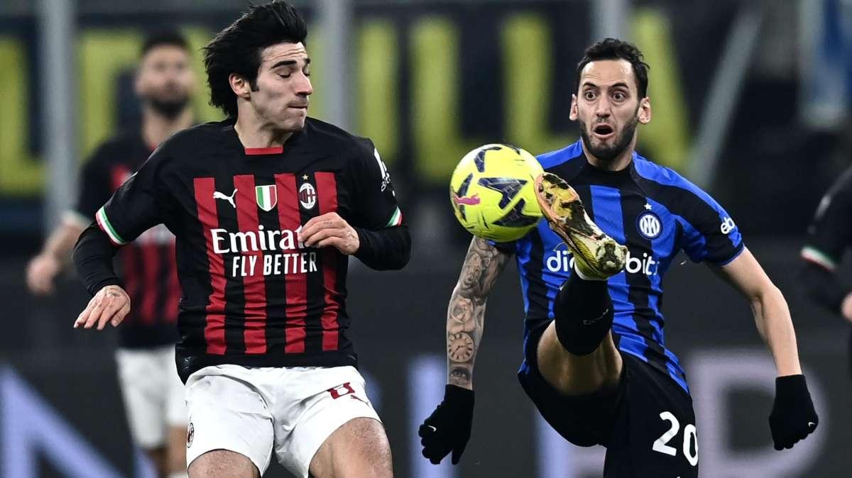 Possesso palla del 74% nel primo tempo, 15 tiri a 4 e 8 corner a 0: i numeri del dominio dell'Inter nel derby contro il Milan 