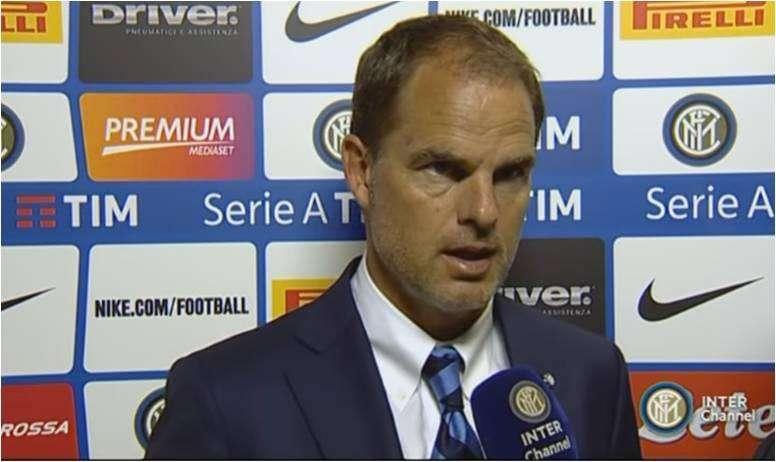 De Boer: "I tifosi ci aiutano. Santon? Bello che sia contento di me"