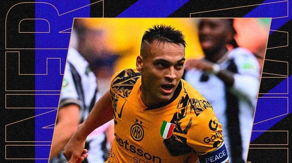 Il capitano dell'Inter si ritrova segnando una doppietta: è Lautaro il Man of The Match di Udinese-Inter