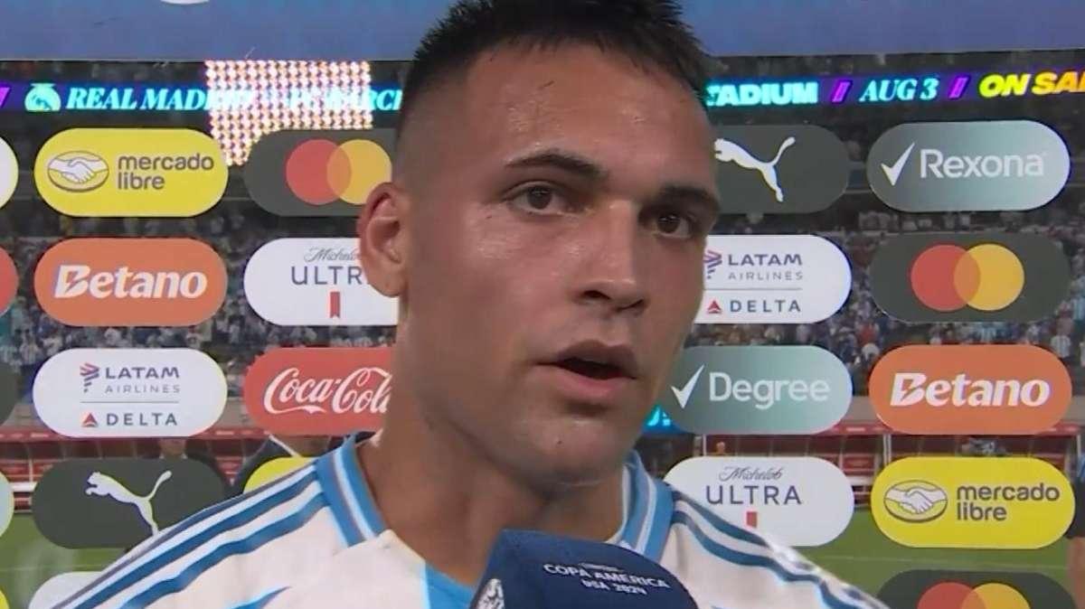Argentina ko in Colombia, Lautaro: "Guardiamo oltre. Restano le cose positive, io e Alvarez possiamo migliorare"