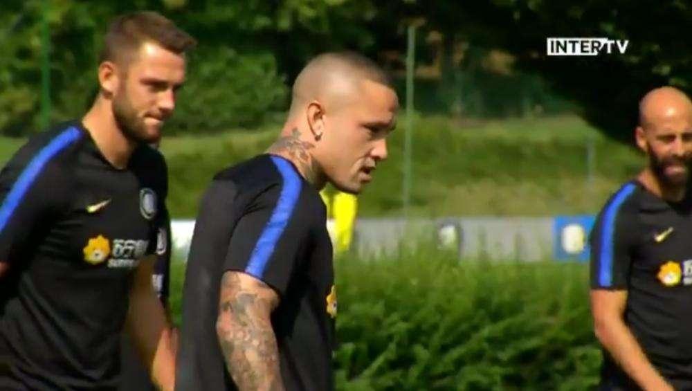 Rifinitura pre-Genoa: Perisic e Nainggolan a segno in partitella