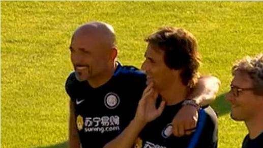 Allenamento breve alla vigilia del Norimberga: solo partitella