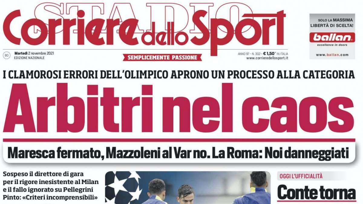 Prima CdS - Arbitri nel caos: processo alla categoria dopo gli errori dell'Olimpico