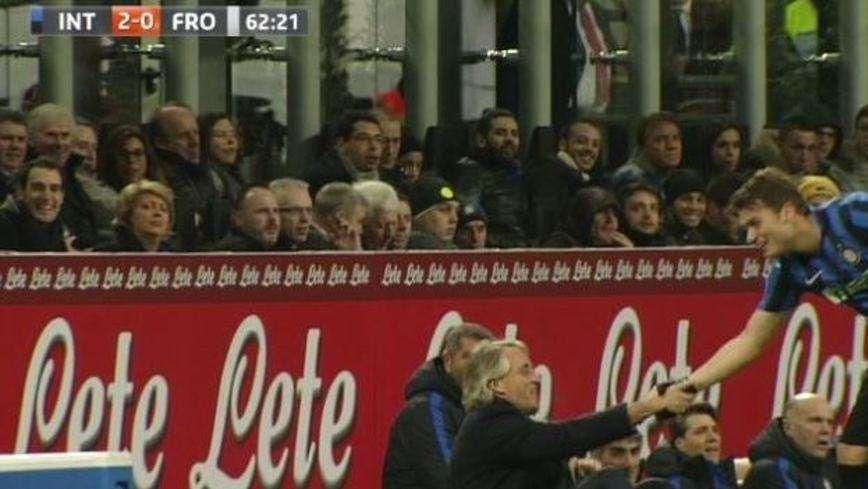L'unico scivolone nerazzurro è di... Mancini