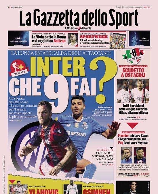Prima GdS - Inter, che 9 fai? Contatto per Taremi, ma resta aperta la pista Arnautovic