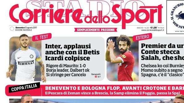 Prima CdS - Inter: applausi anche con il Betis, Icardi colpisce. Borja leader, Dalbert ok. Si stringe per Cancelo