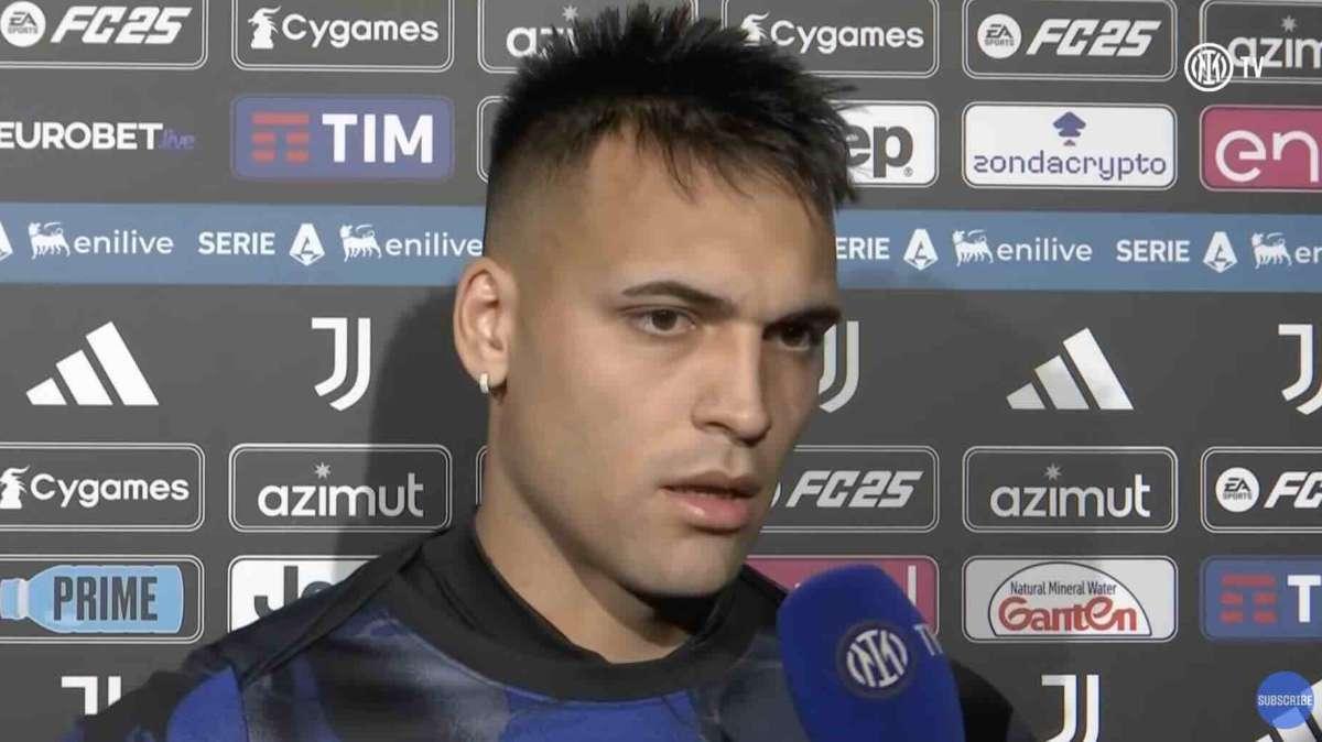 Lautaro a ITV: "Abbiamo studiato la Juve, ma abbiamo guardato soprattutto a noi stessi"