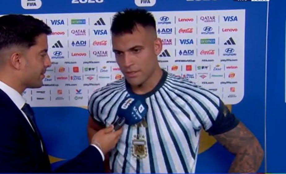 Lautaro onora Messi: "Lui è la nostra guida. Gli ho detto io di piangere"