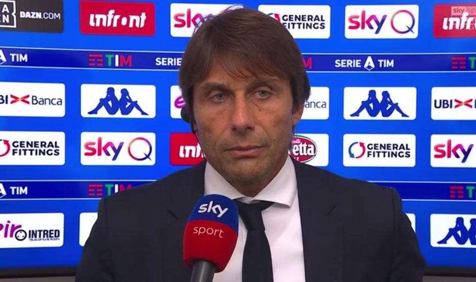 Conte: "Bene il risultato, ma non chiudiamo gli occhi. Ora che sono nel pianeta Inter ho capito molte cose"