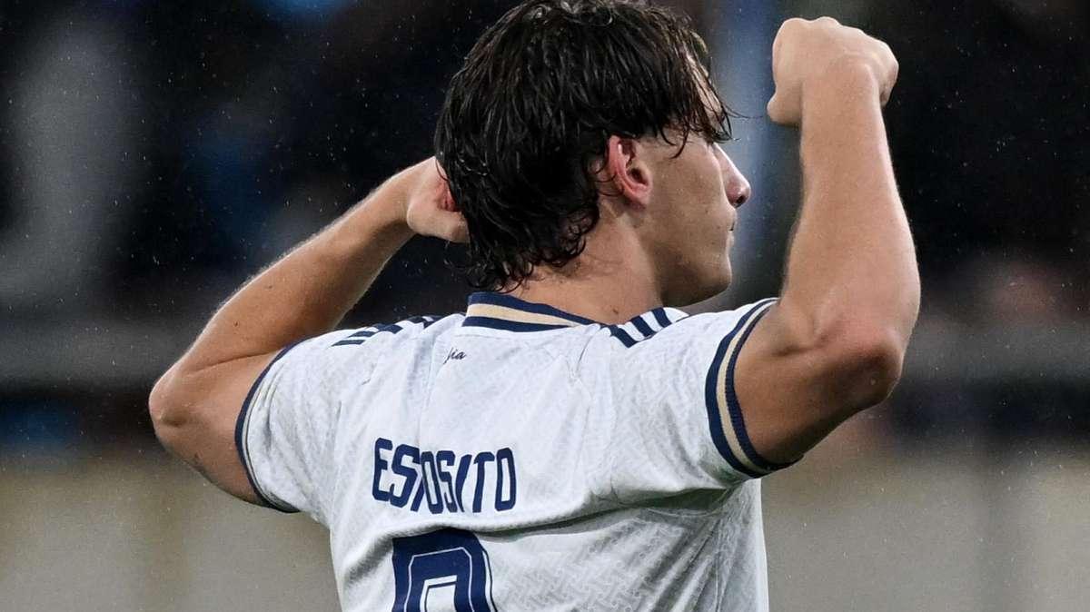 Pio Esposito incorna il Lussemburgo: l'Italia sperimentale vince 1-0