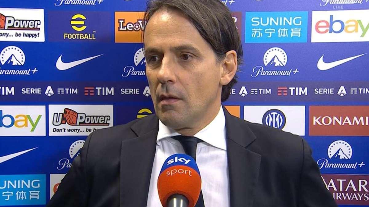 Inzaghi a Sky: "Asllani preziosissimo, è molto bravo. Frattesi e Calhanoglu? Spero di averli a Bologna"