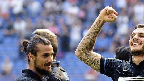 Icardi, golden gol dal dischetto: Samp ko, l'Inter aggancia il treno europeo
