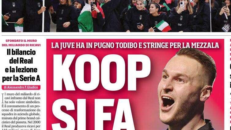In edicola furoreggia il "Corriere dello Sport bianconero"