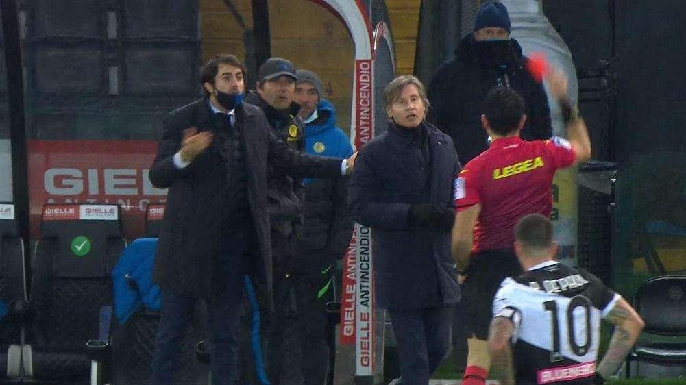 Corsera - Inter condizionata da un pesante errore di Maresca, che ha pure invelenito il clima: Conte infuriato
