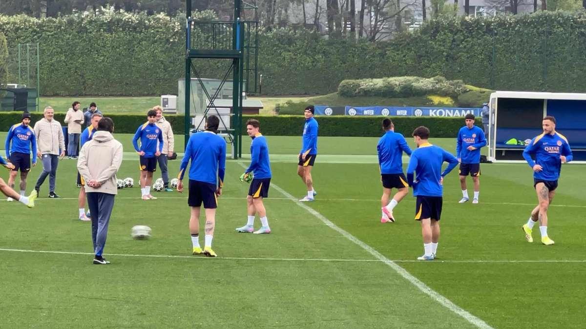 VIDEO - Pinetina, Inter in campo verso il Bayern: aggregati quattro Primavera. Thuram e Arnautovic protagonisti