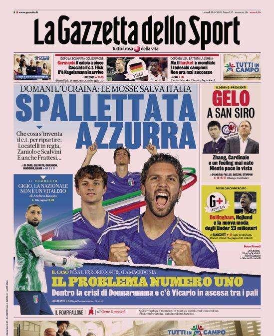 Prima GdS - Gelo a San Siro. Zhang, Cardinale e un feeling mai nato. Frattesi titolare nell'Italia?