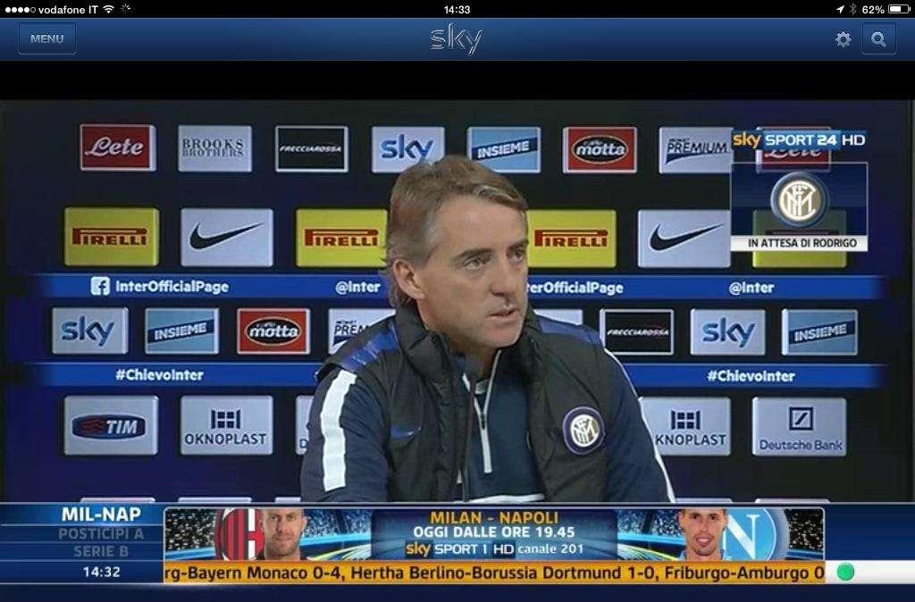 Mancini: "Balo? Tifo per lui. Champions, si può fare. Liverpool e Villarreal..."