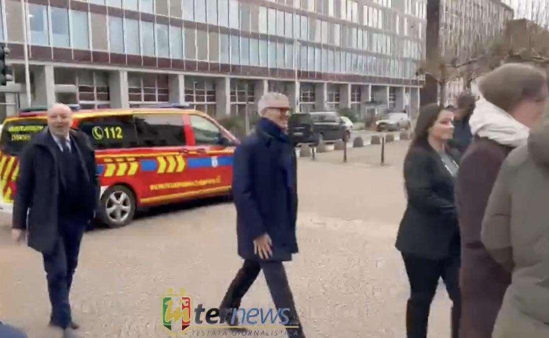 VIDEO - Dopo Zanetti, anche Marotta e Antonello sono arrivati nel quartier generale del Bayer