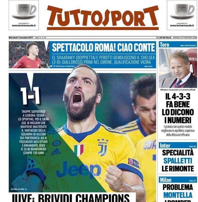 Prima TS - Spalletti, specialità rimonte