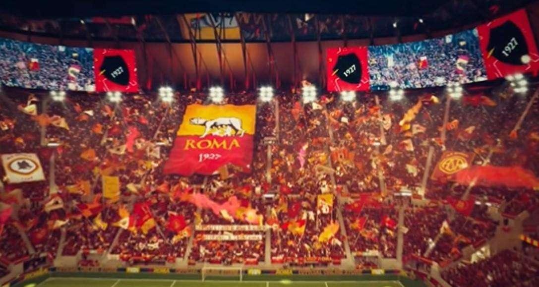 Roma, presentato il rendering del nuovo stadio: "Avrà la Curva Sud più grande d'Europa"