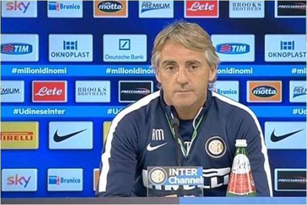 Verso Inter-Juve, Mancini in conferenza alle 14.45