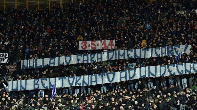 Inter-Napoli, in vendita i biglietti per il settore ospiti 