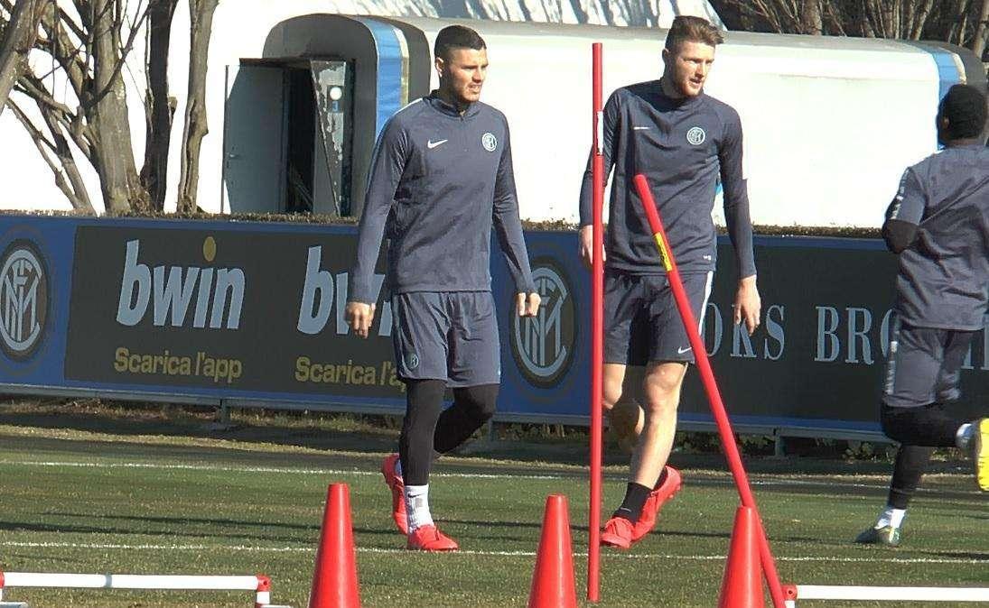 Icardi, allenamento ad Appiano Gentile: con lui solo Keita. Riposo per gli altri non convocati
