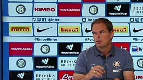 De Boer: "Joao Mario si è sacrificato per la squadra. Per ora mi do un 7"