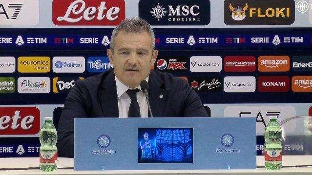Farris in conferenza: "Non ci preoccuperemo se domani saremo a -1 dal Milan. Dzeko? Grande regista offensivo"