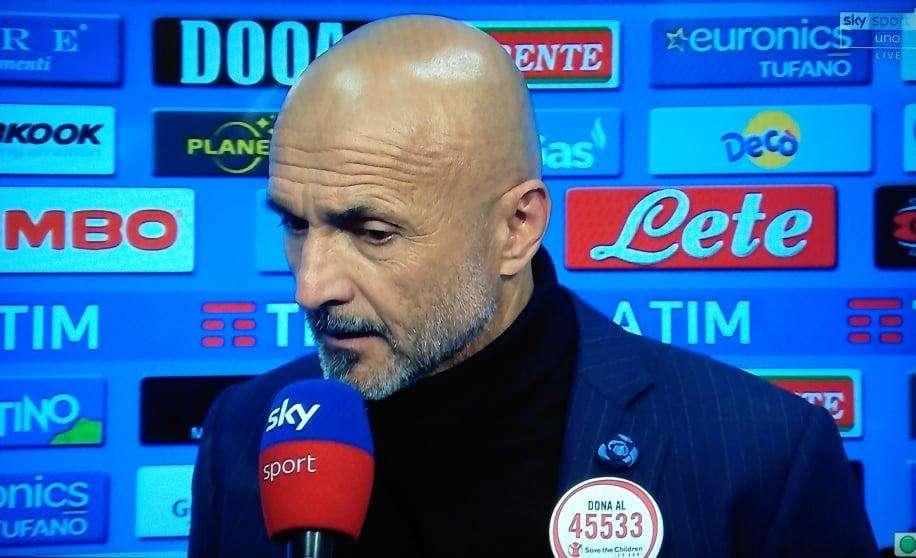 Spalletti: "A Napoli si può perdere ma non così. L'Empoli? Per giocare nell'Inter devi reggere certe gare"