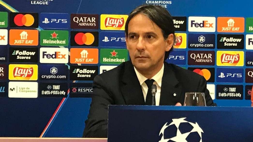 Inzaghi in conferenza: "Ragazzi encomiabili. Al ritorno difficilissimo riavere Lautaro, poche speranze per Pavard"