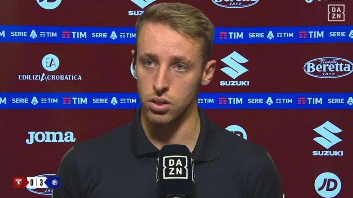 Frattesi a DAZN: "Quando sento la carica dei tifosi potrei prendere il muro a capocciate. Oggi vittoria da Inter"
