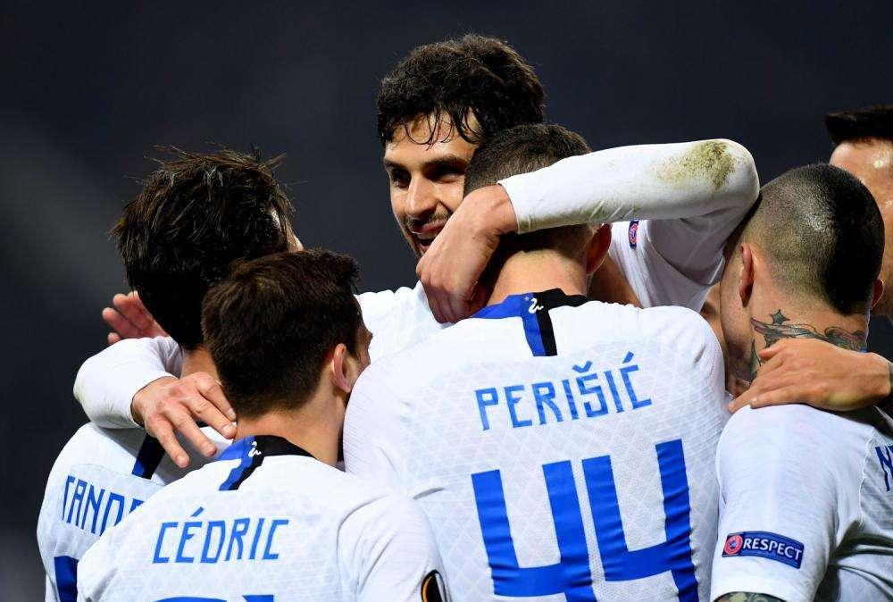 Inter-Rapid Vienna - Perisic domina, gloria per Ranocchia