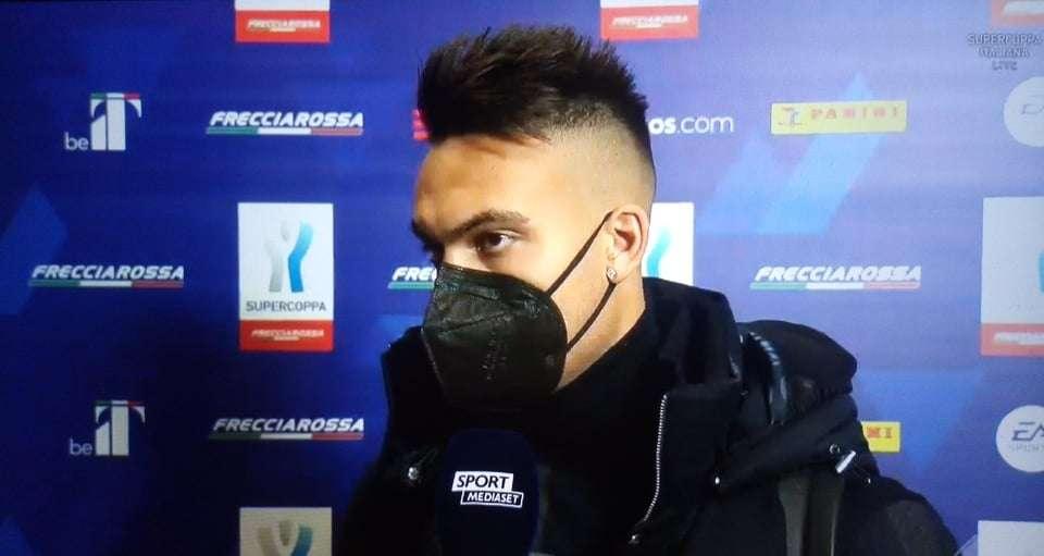 Lautaro: "Partita molto importante. Vogliamo fare felici presidente e tifosi"