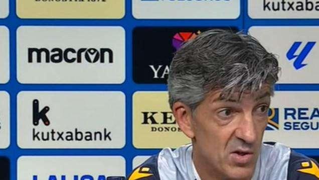 Real Sociedad, Alguacil: "Capisco i tifosi al settimo cielo, ma è molto facile scendere dalle nuvole"