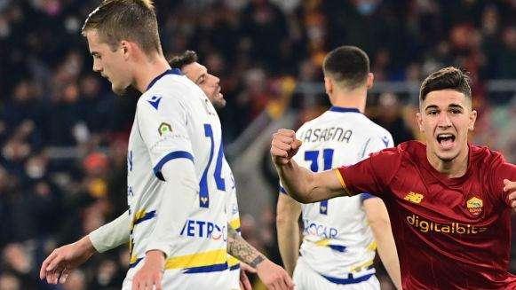 I baby salvano la Roma dal baratro: Volpato e Bove riprendono l'Hellas, 2-2 all'Olimpico