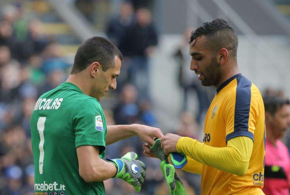 Inter-Hellas, battuta 10 metri più avanti la rimessa dell'1-0. Eccessiva l'espulsione di Nicolas, graziato Fares