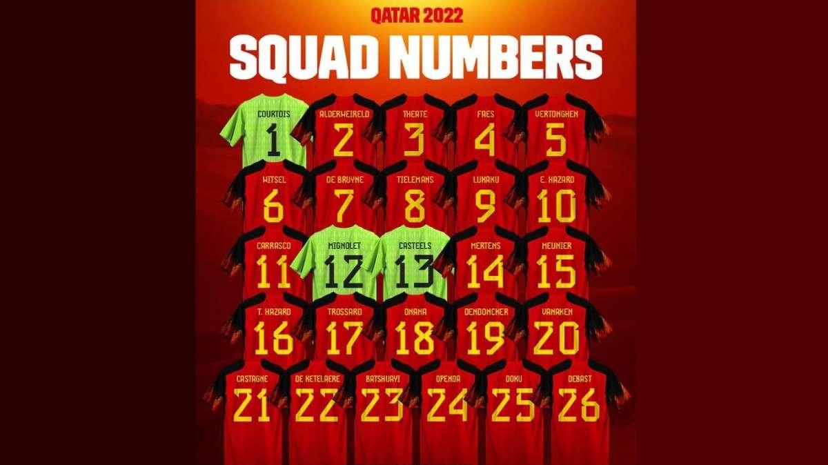 InterNazionali - Belgio, ufficiali i numeri di maglia: Lukaku non cambia
