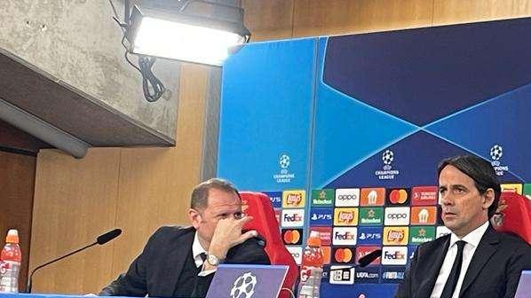 Inzaghi: "Il nostro lavoro non è finito, c'è un primo posto da conquistare. Domani gioca Audero e forse Sanchez"