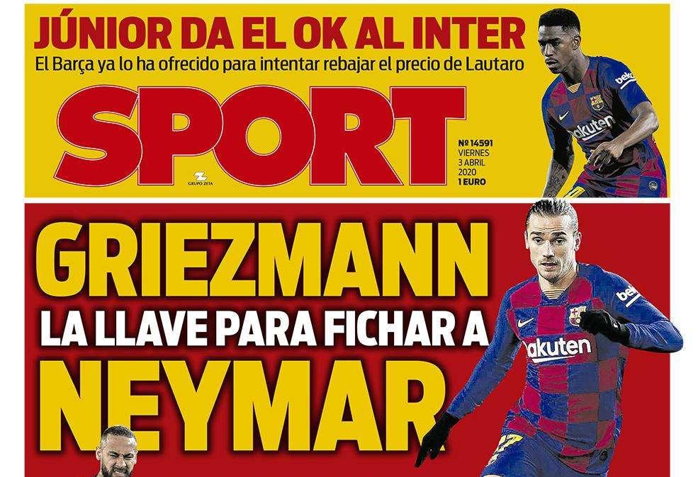 Prima Sport - Barcellona su Lautaro, Junior Firpo dà l'ok all'Inter