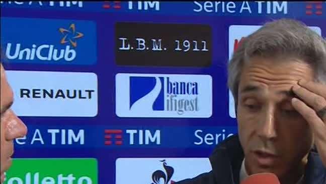 Sousa: "La squadra ha meritato la vittoria. Bernardeschi può diventare un giocatore ancora migliore"