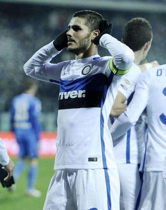 Icardi, 50esimo hurrà e Inter corsara. Ko un Frosinone sfortunato