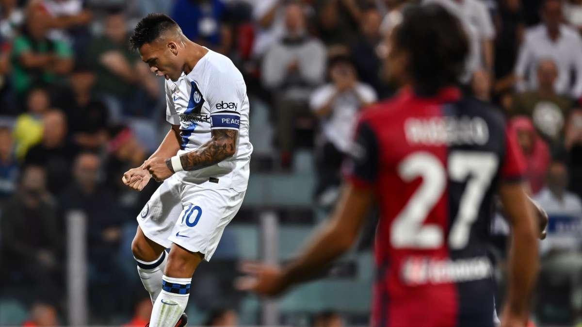 L'Inter è la squadra che ha segnato più gol in Serie A contro il Cagliari. E le ultime cinque sfide sono positive 